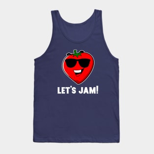 Funny Disk Jockey DJ Shirt & Fruit Lover Gift Tank Top